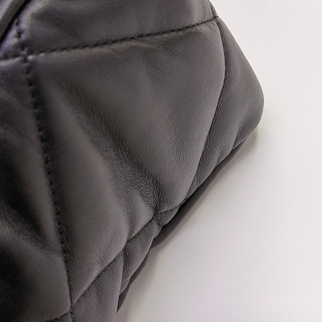 Quilted Lambskin Black