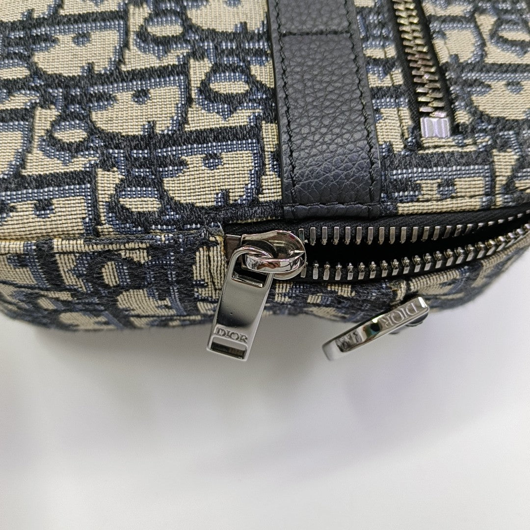 Safari Oblique Canvas Blue