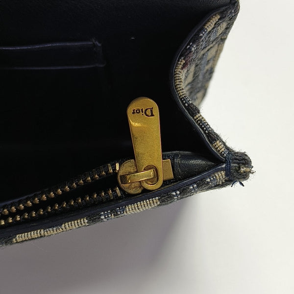 Saddle Mini Oblique Canvas Blue