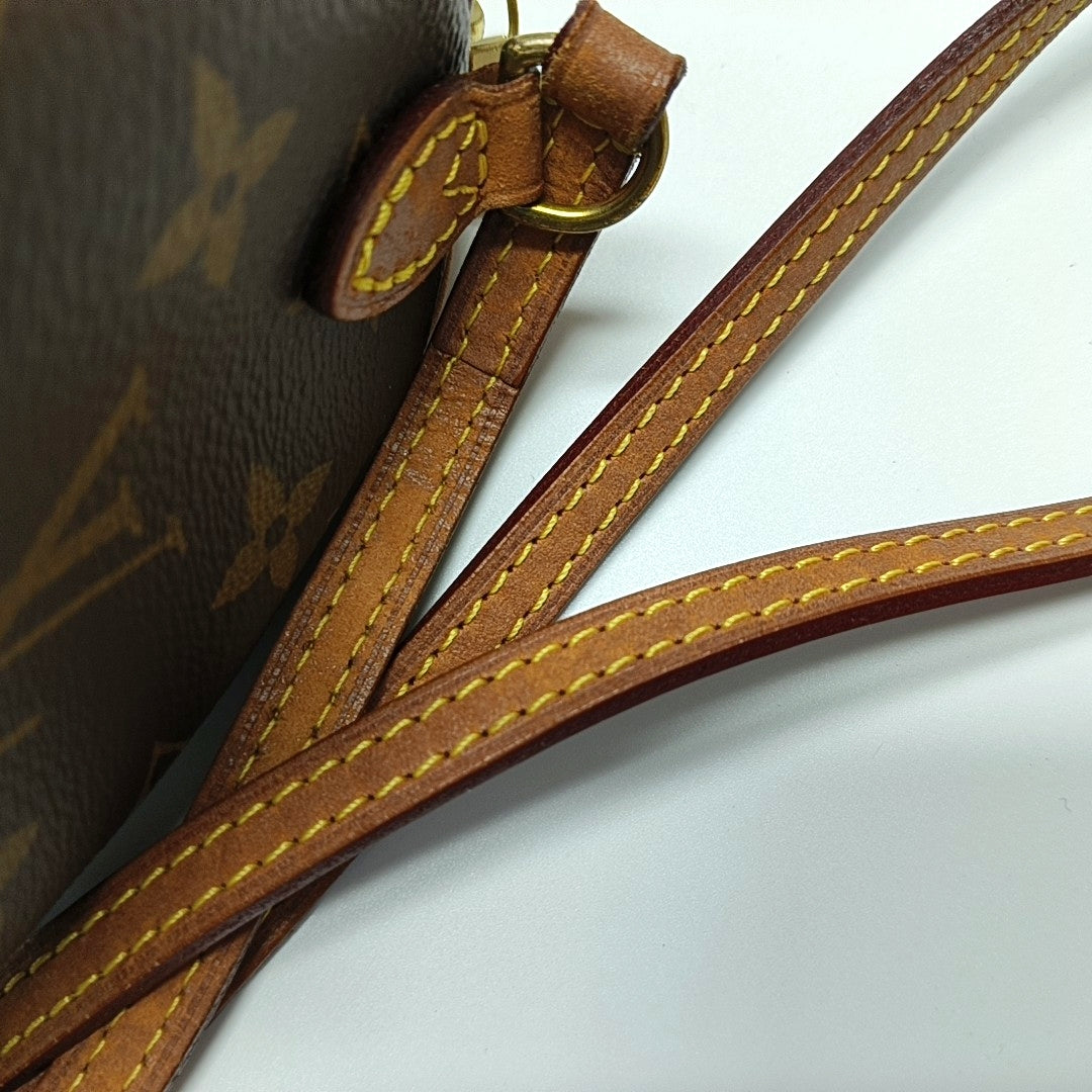 SPEEDY Nano Monogram Coated Canvas Brown