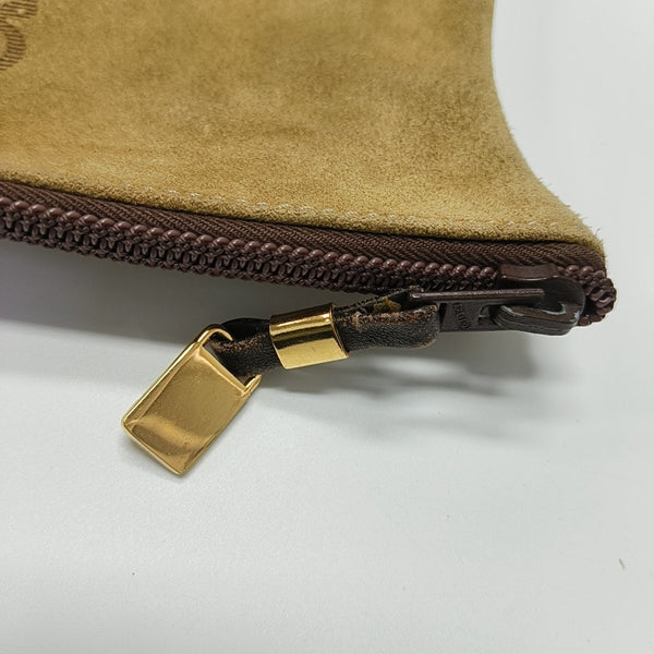Suede Shoulder Bag Brown