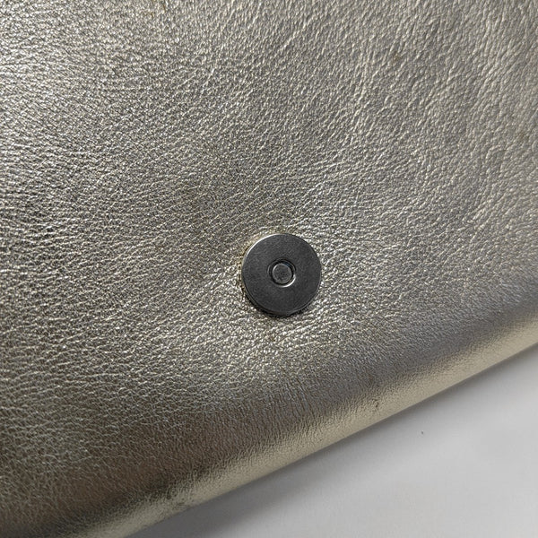 Calfskin Shoulder Bag Beige
