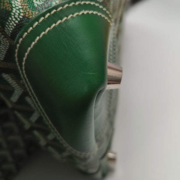 Bowling Coated Canvas Green