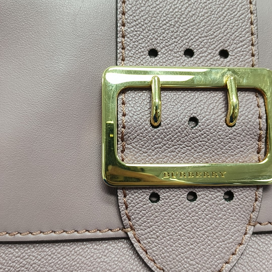 Buckle Calfskin Beige