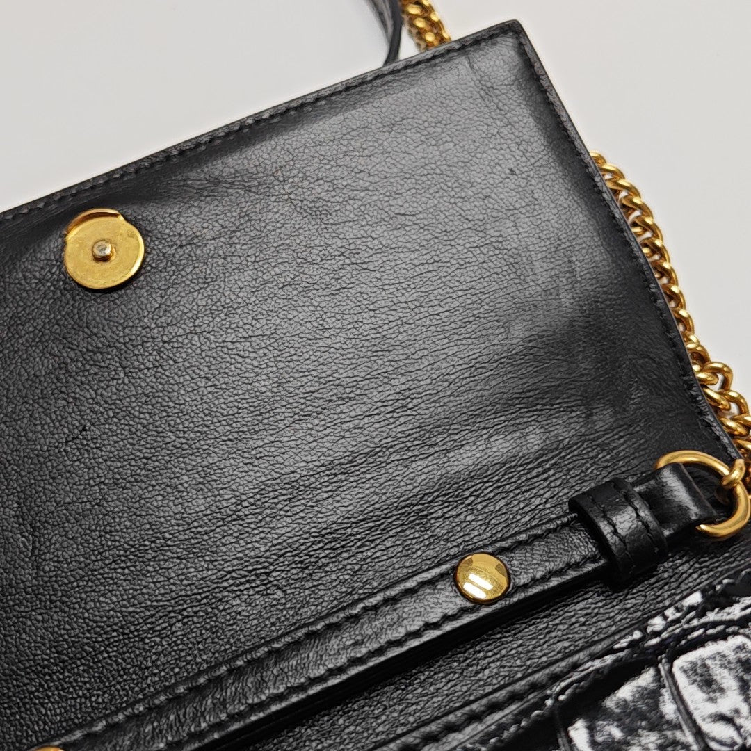 Sharp Calfskin Black