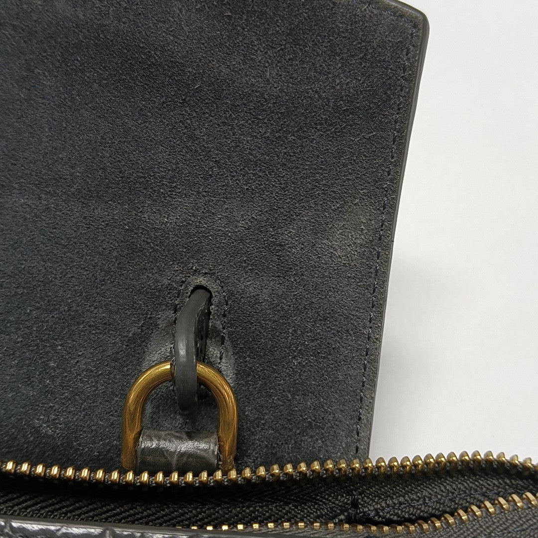 BELT Crocodile Gray