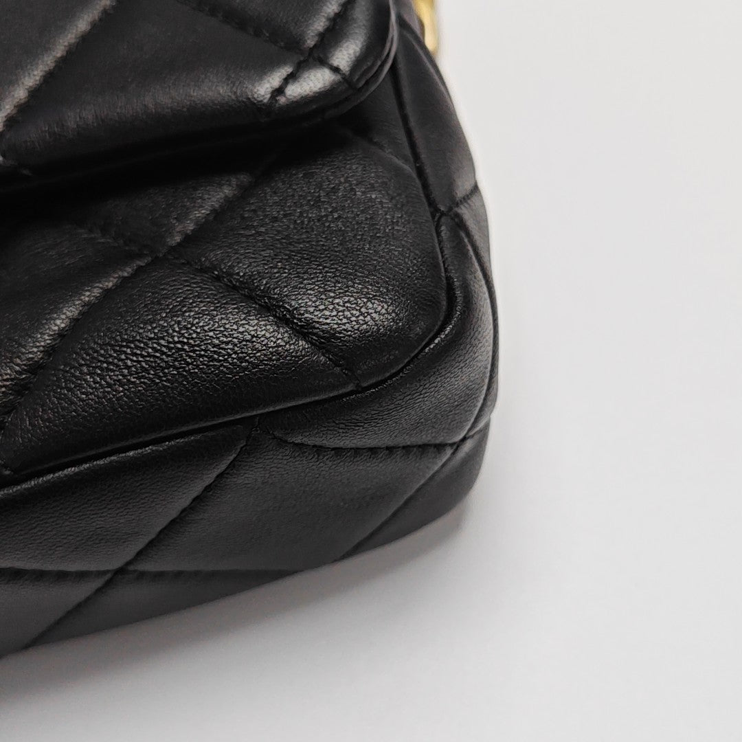 CLASSIC FLAP Mini Quilted Lambskin Black