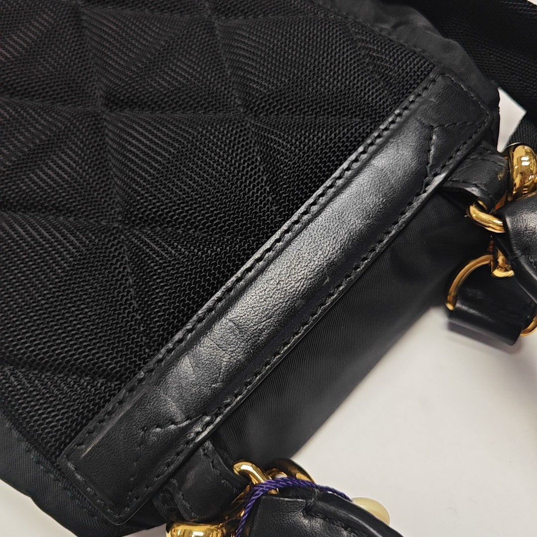 The Rucksack Nylon Black