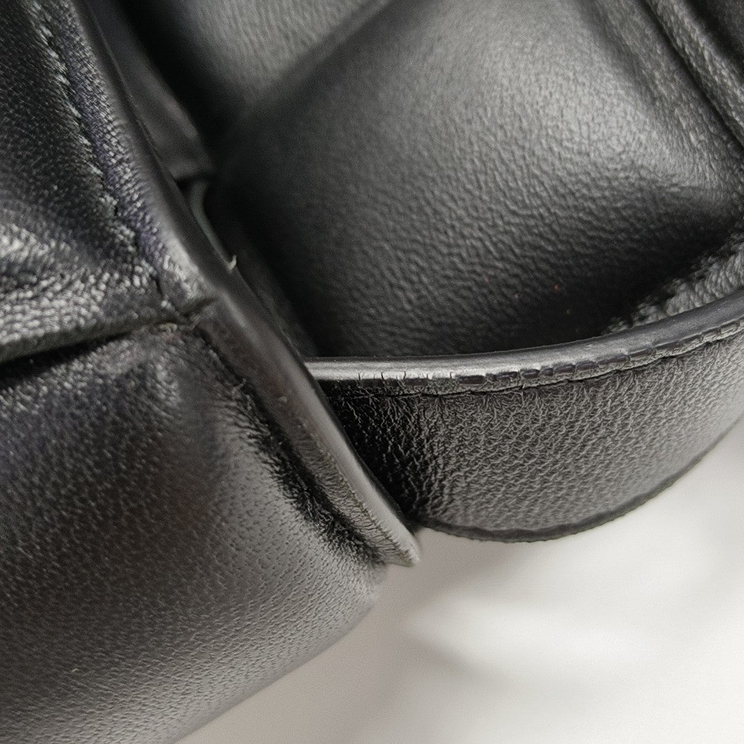 Cassette Medium Lambskin Black