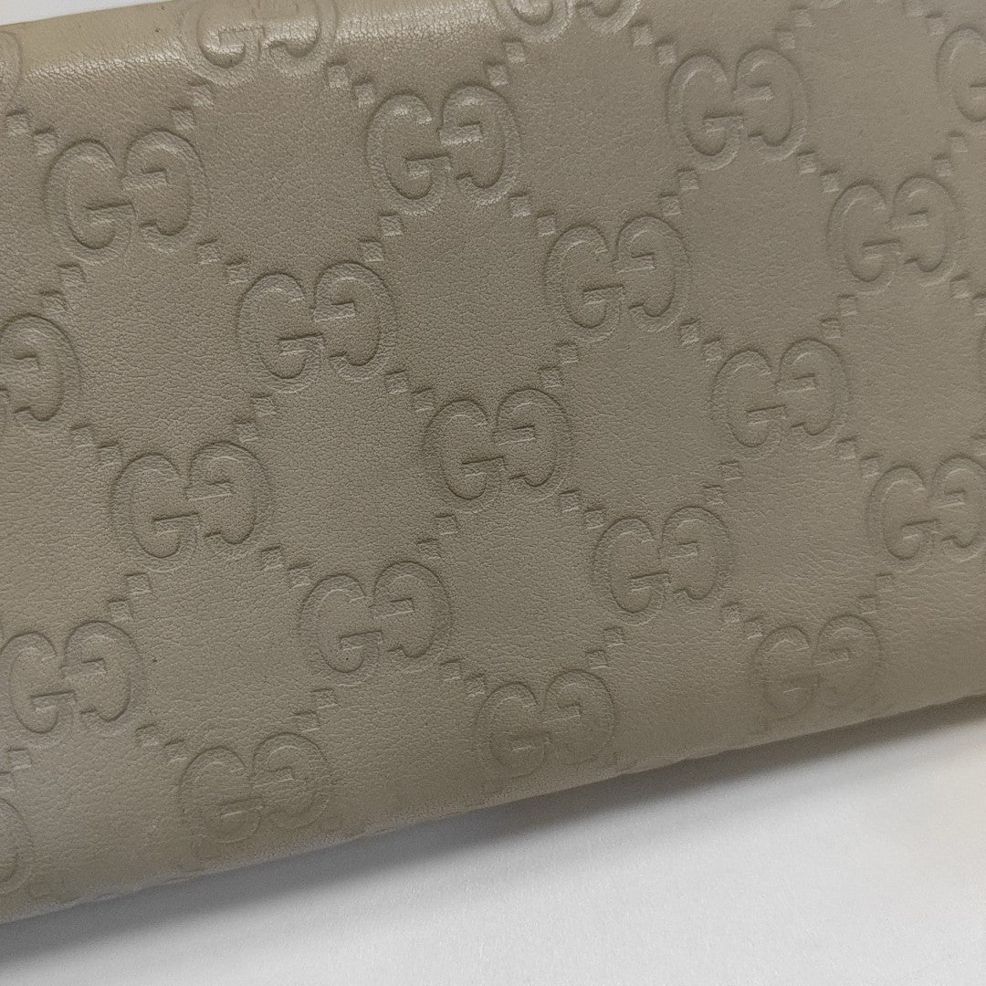 Monogram Calfskin Wallet Beige