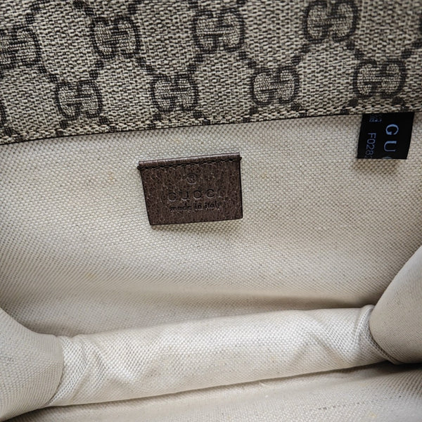 Neo Vintage Small Monogram Coated Canvas Beige