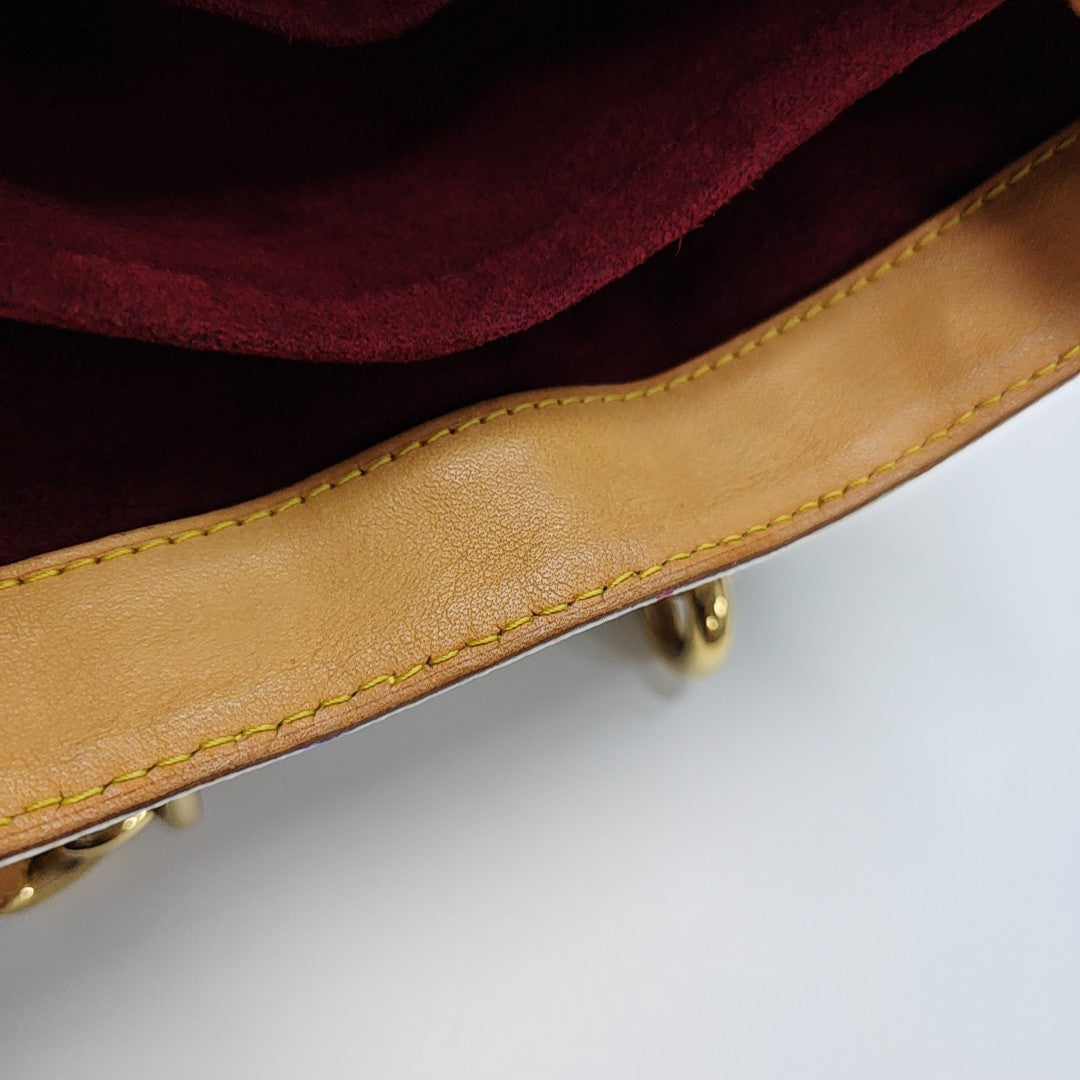 LV × TM AUDRA Monogram Coated Canvas White