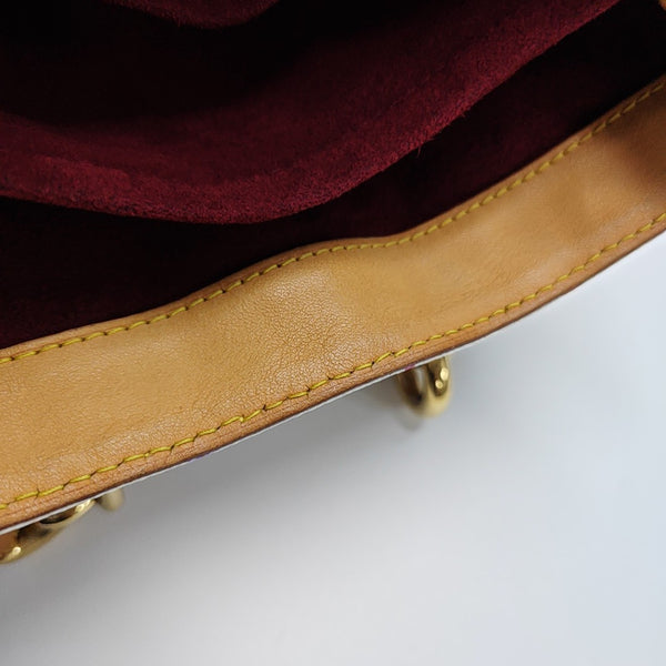 LV × TM AUDRA Monogram Coated Canvas White