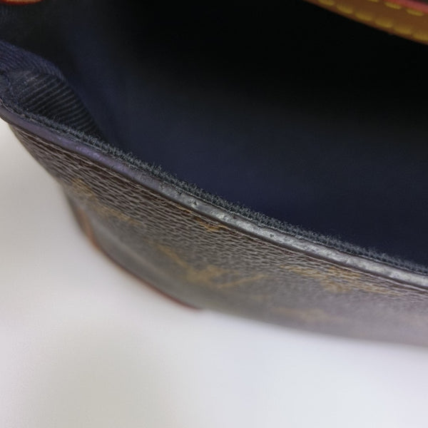 DIANE Monogram Coated Canvas Brown