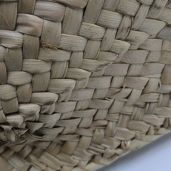 Basket Small Straw Beige