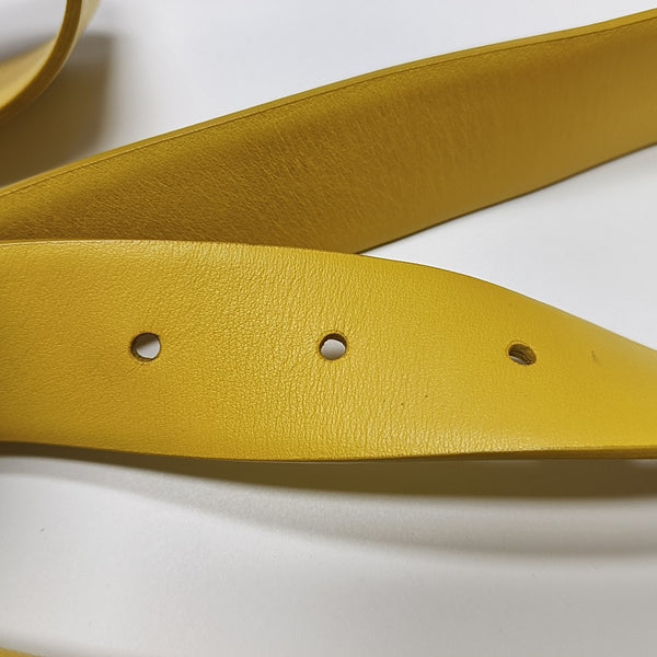 Calfskin Shoulder Bag Yellow