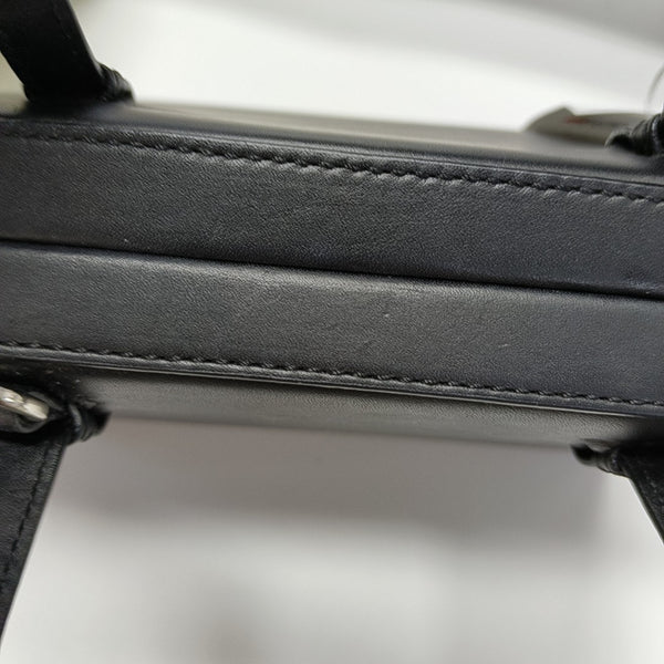 Postal Small Calfskin Black