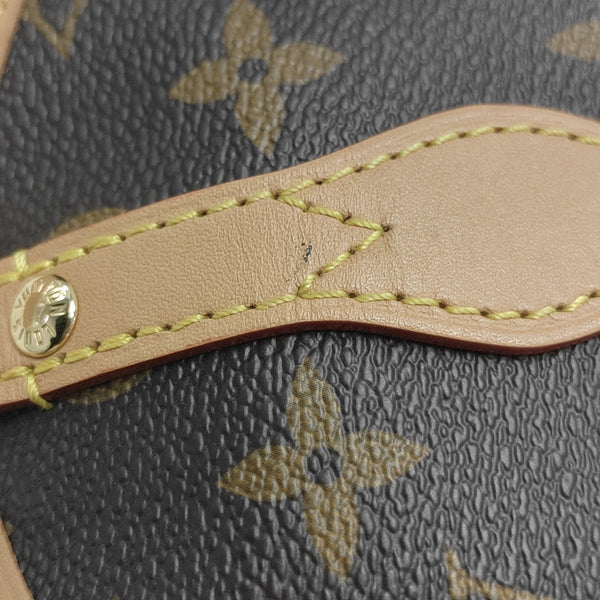 FOLD ME Monogram Coated Canvas Brown