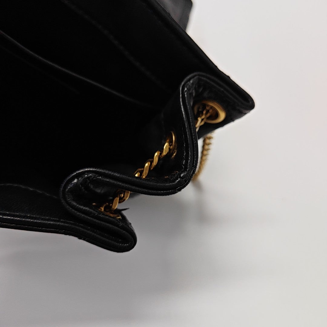NOLITA Mini Quilted Lambskin Black