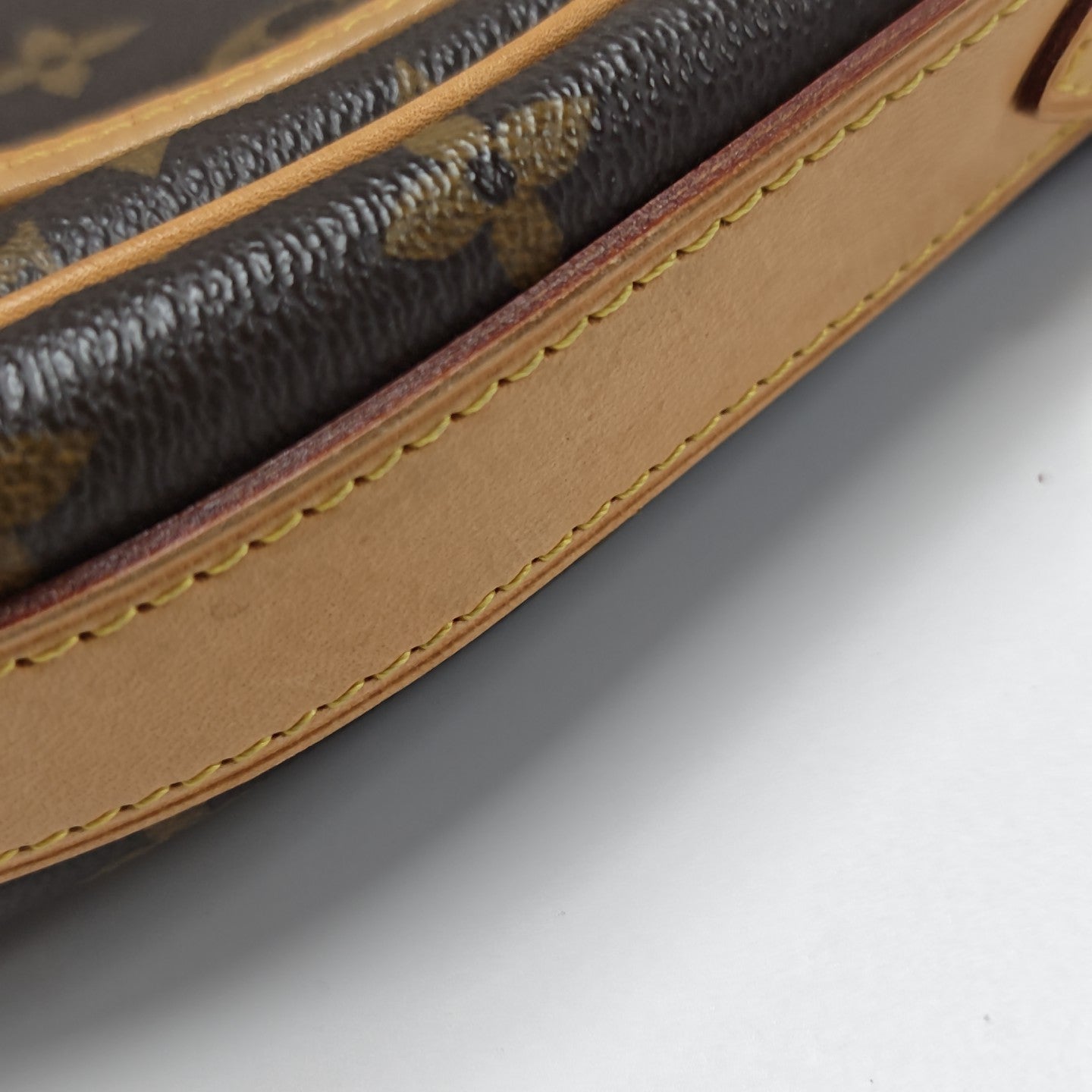 TULUM PM Monogram Coated Canvas Brown