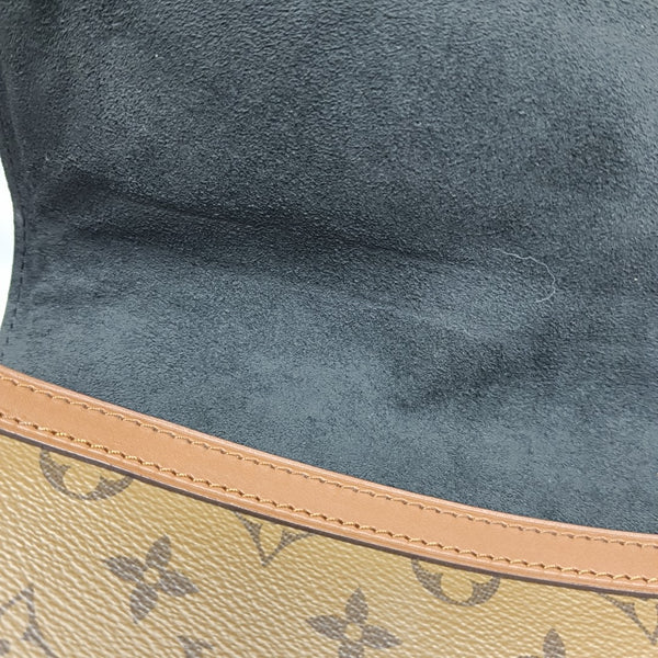 DAUPHINE MM Monogram Coated Canvas Brown