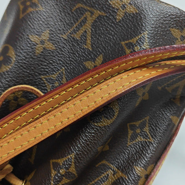 NÉONOÉ Nano Monogram Coated Canvas Brown