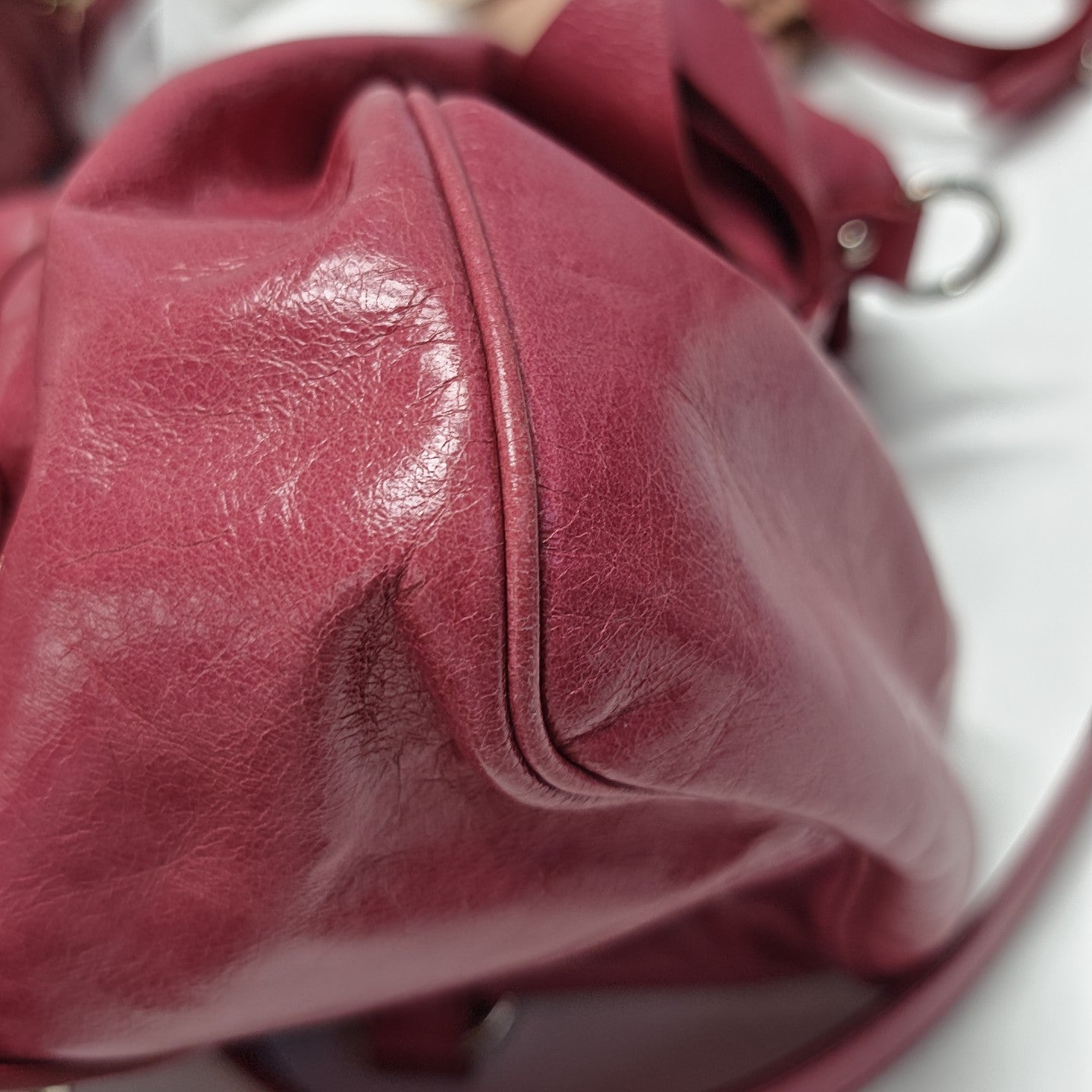 Bow Calfskin Pink