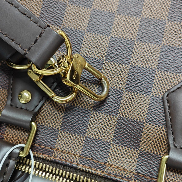 SPEEDY 25 Damier Ebene Coated Canvas Brown