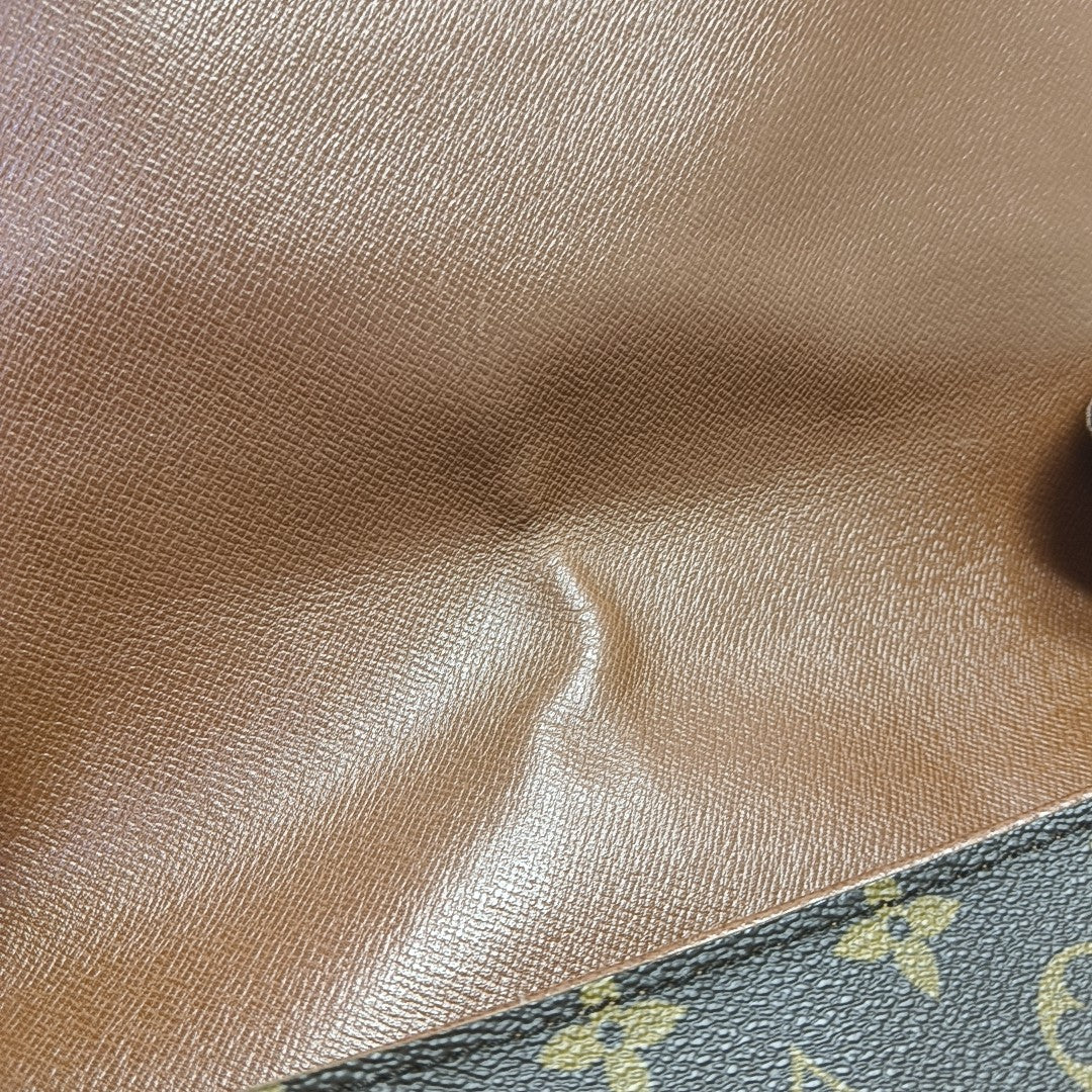 CARTUCHERA GM Lona Revestida Monogram Marrón