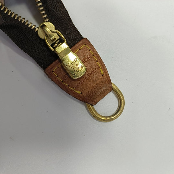 BUCKET Monogram Coated Canvas Brown