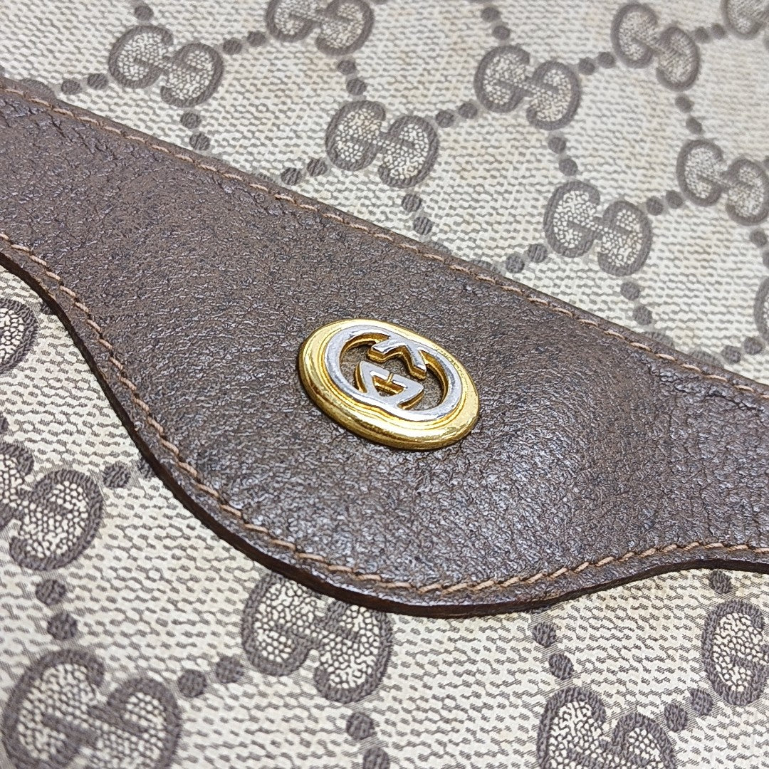 GG Supreme Monogram Coated Canvas Beige