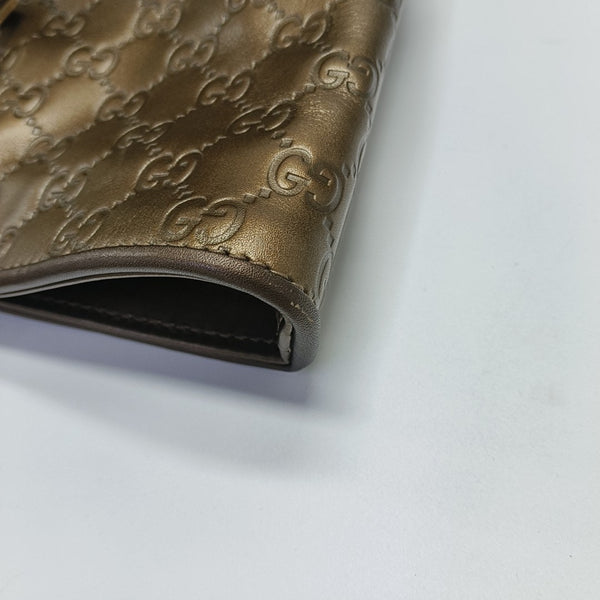 Heart Bit Monogram Calfskin Brown