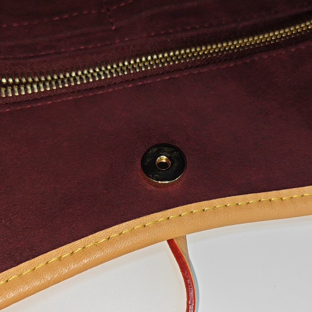 CARRYALL MM Monogram Coated Canvas Brown