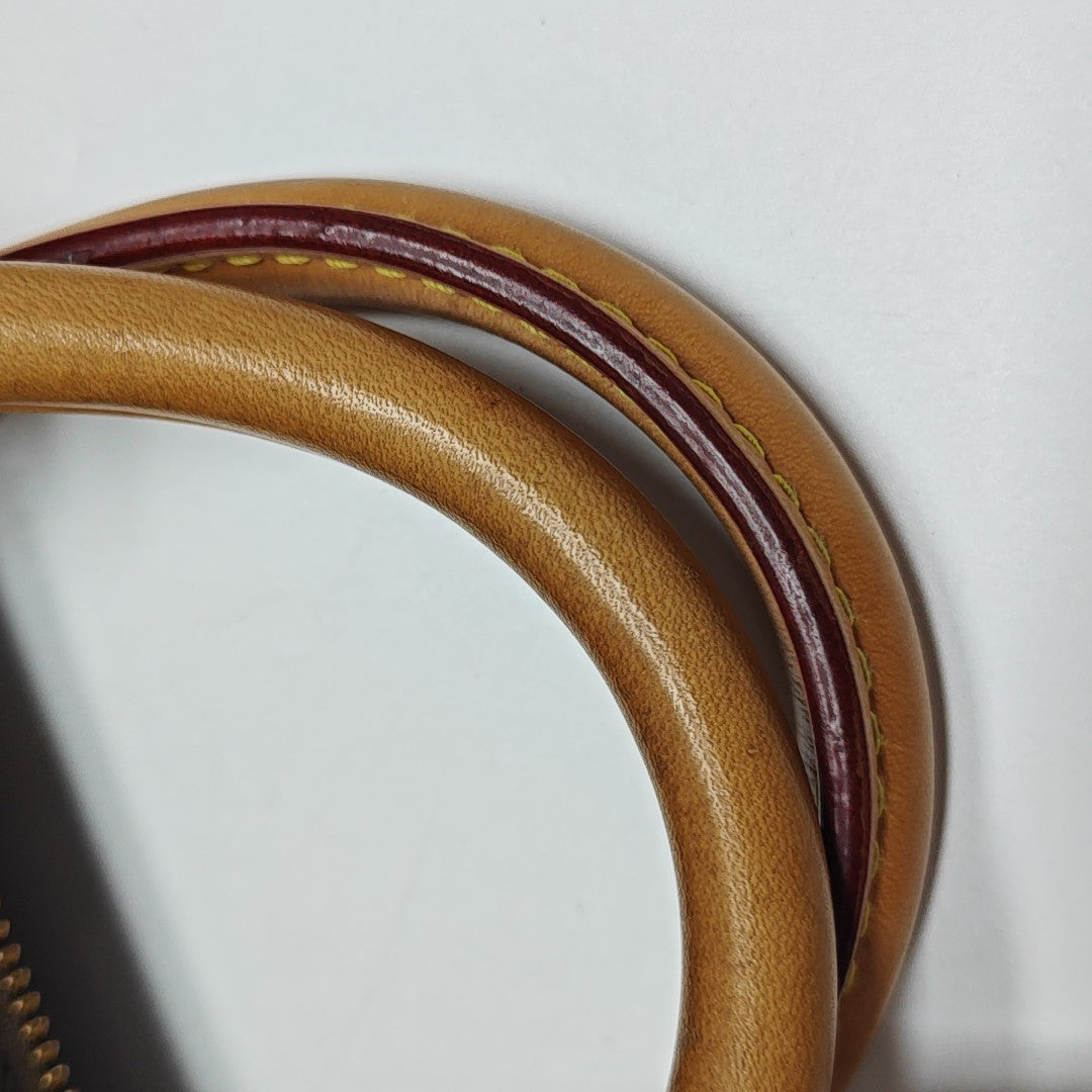 SPEEDY 25 Monogram Coated Canvas Brown