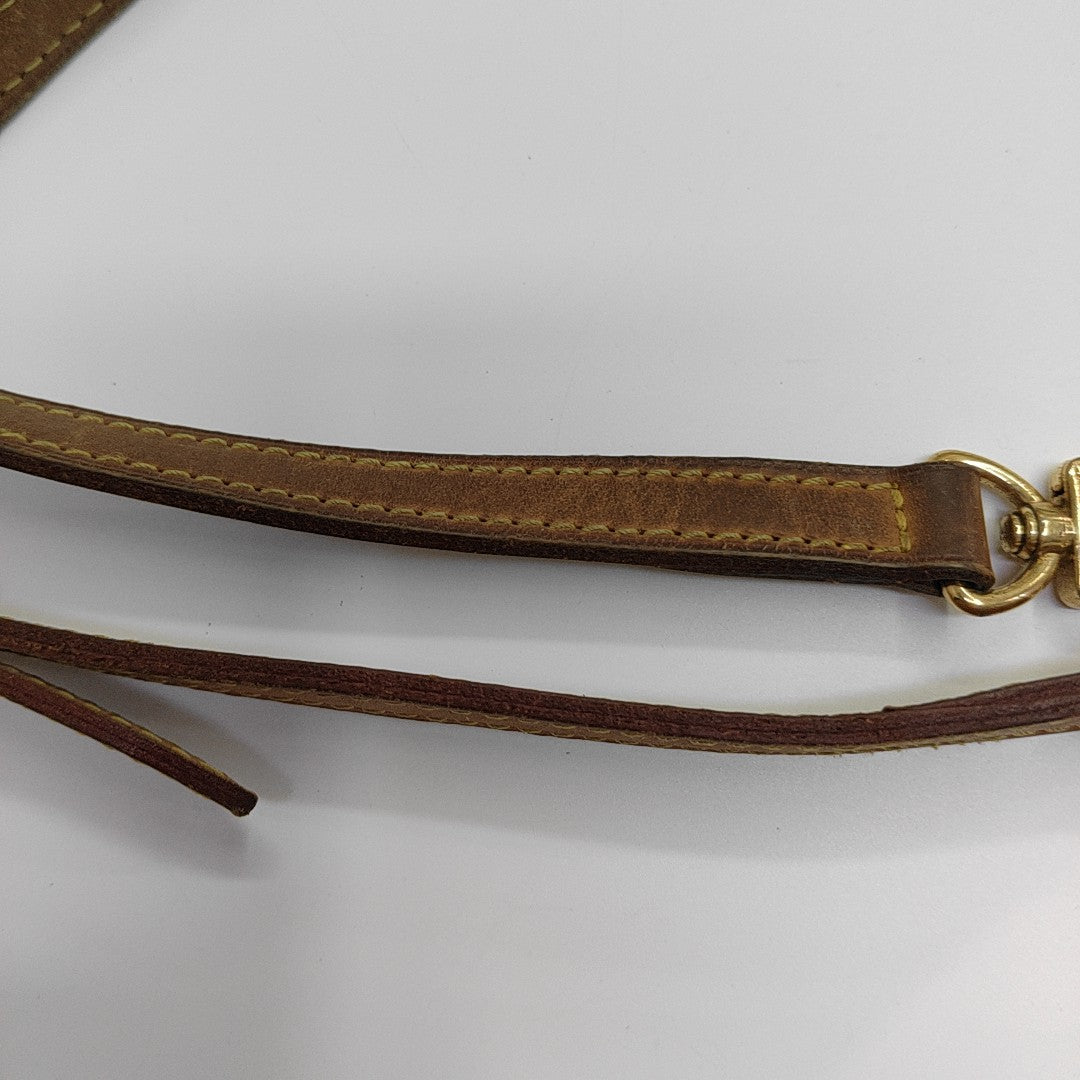 PALERMO PM Monogram Coated Canvas Brown