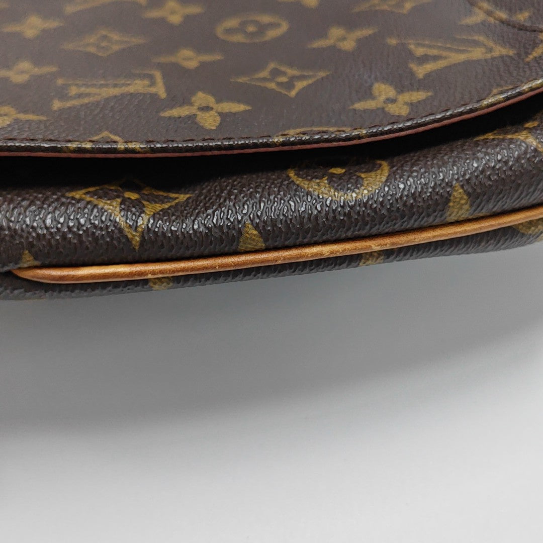 MUSETTE TANGO Monogram Coated Canvas Brown