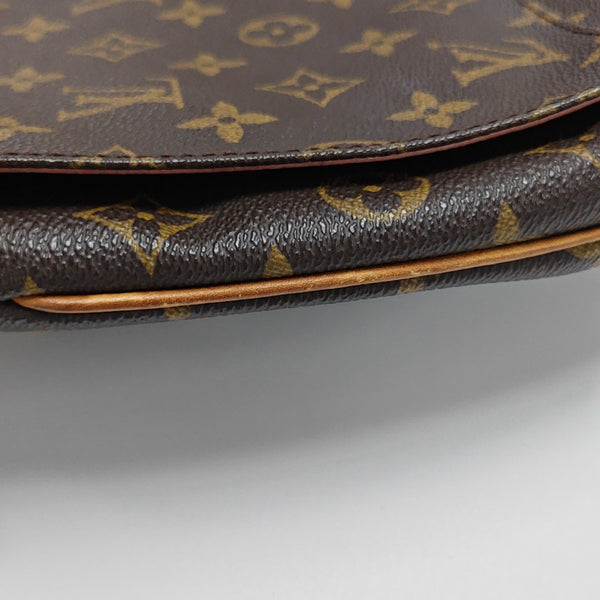 MUSETTE TANGO Monogram Coated Canvas Brown