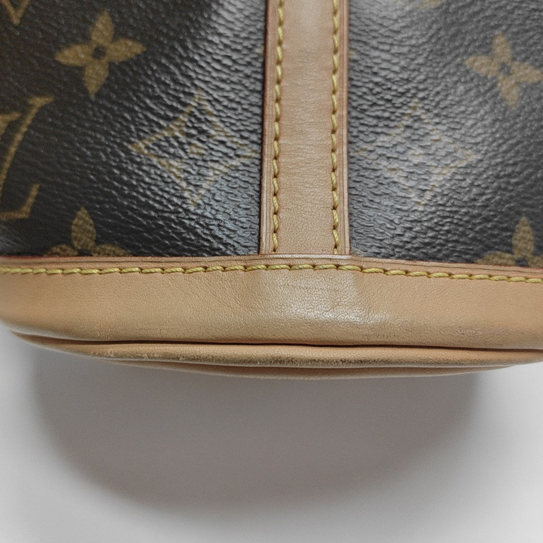 DUFFLE Monogram Coated Canvas Brown