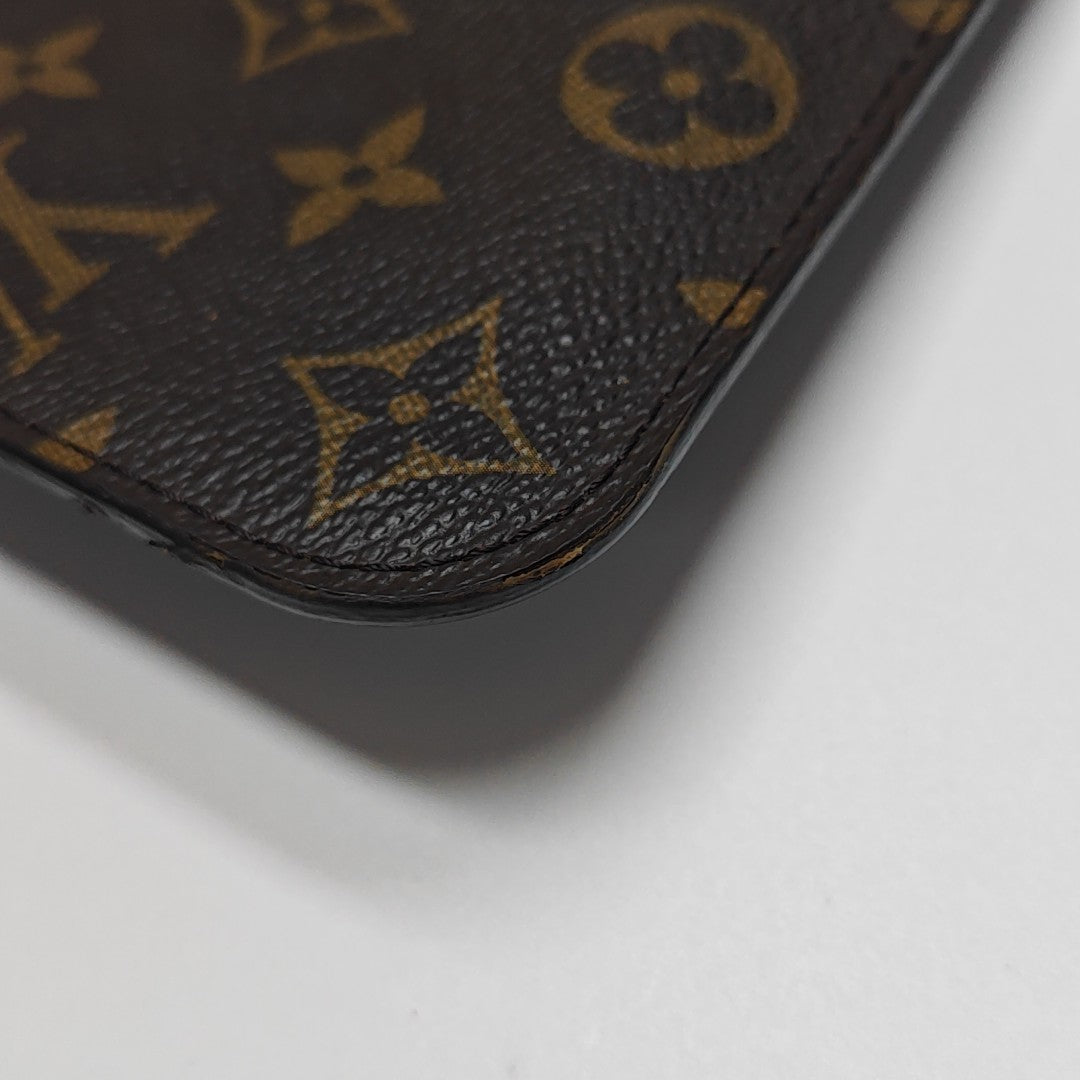 NEVERFULL BB Monogram Coated Canvas Brown