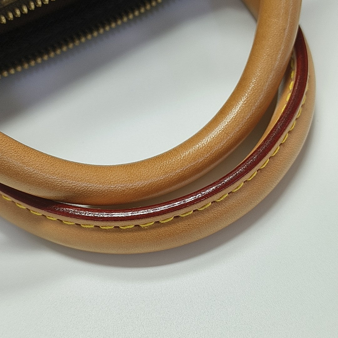 SPEEDY 30 Monogram Coated Canvas Brown