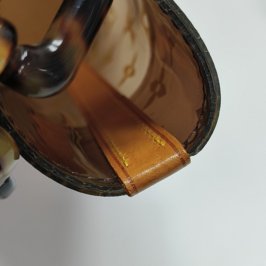 SAC AMBRE PM Monogram Plastic Brown