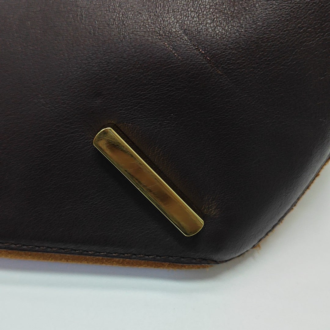 Puzzle Medium Suede Brown