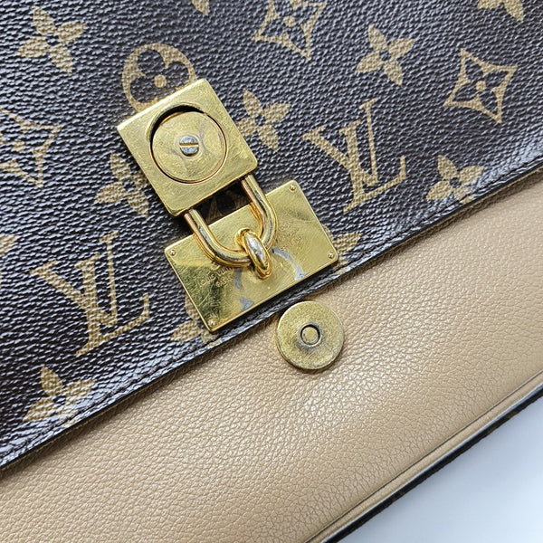 MARIGNAN Monogram Coated Canvas Brown