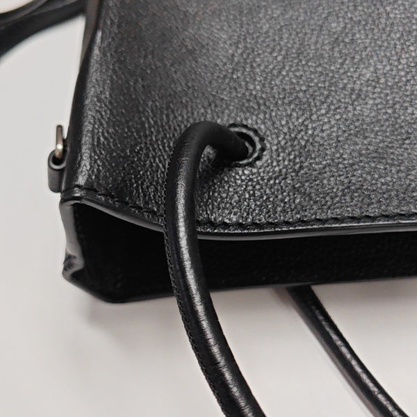 Shopping Bag Large Calfskin Black