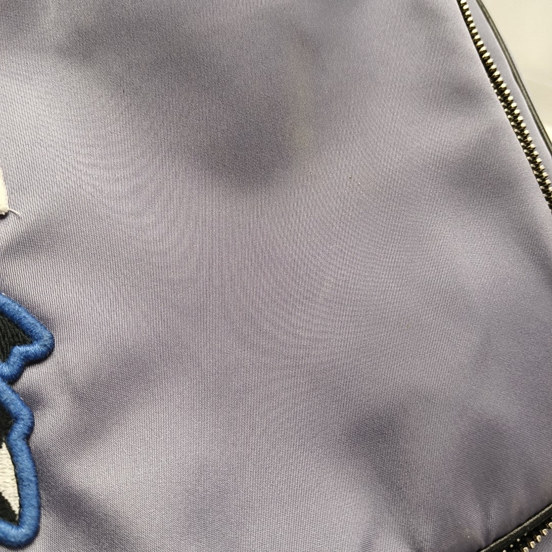 Nylon Backpack Blue