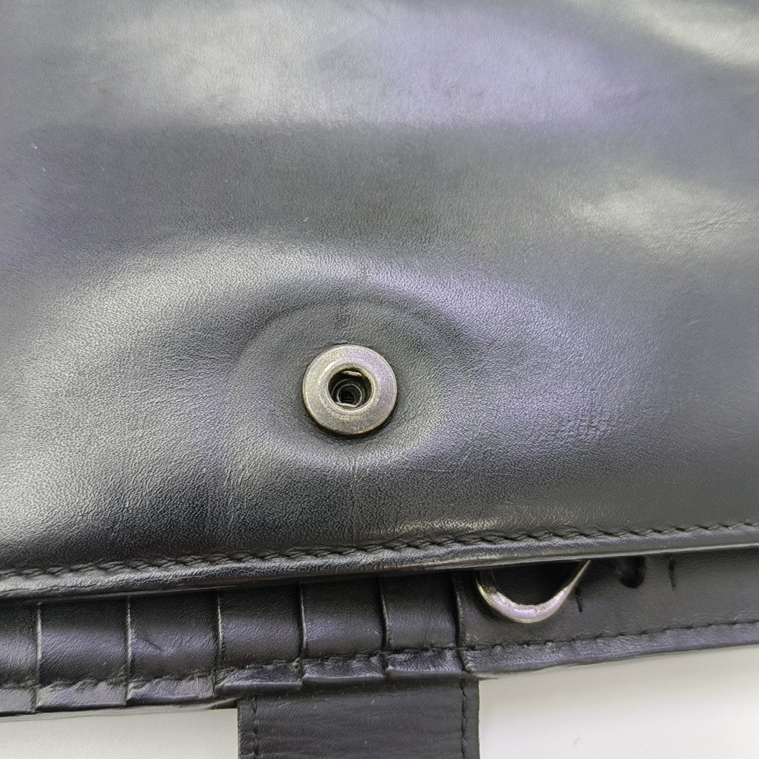 Calfskin Clutch Black