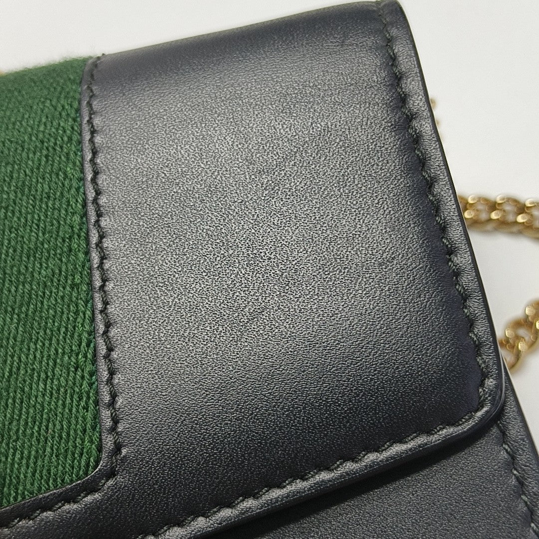 Sylvie Super Mini Calfskin Black