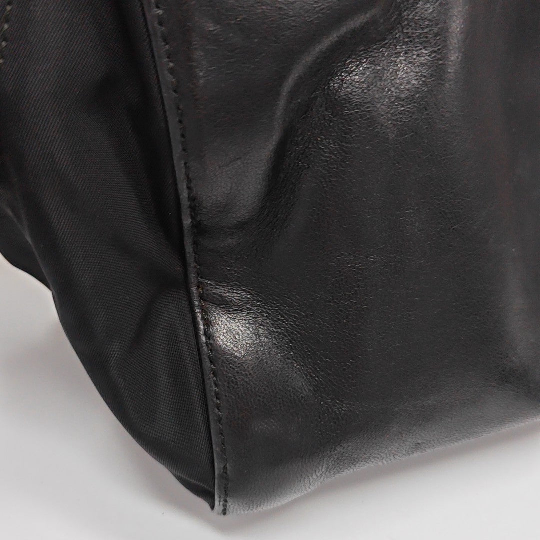 Calfskin Shoulder Bag Black