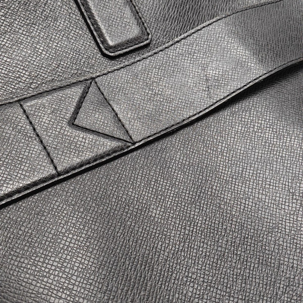 Calfskin Top Handle Bag Black