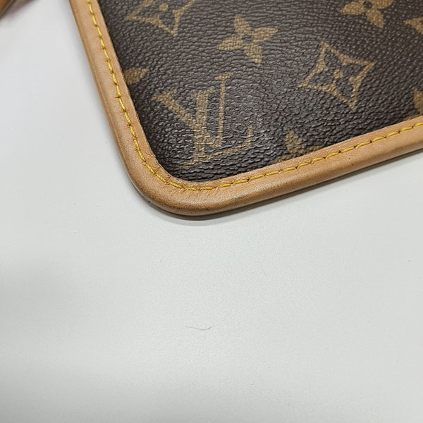 CARRYALL PM Monogram Coated Canvas Brown